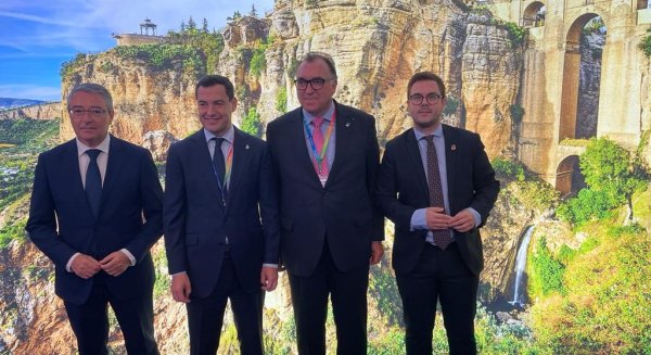 Ronda avanza en el proyecto del desfiladero del Tajo en la World Travel Market de Londres