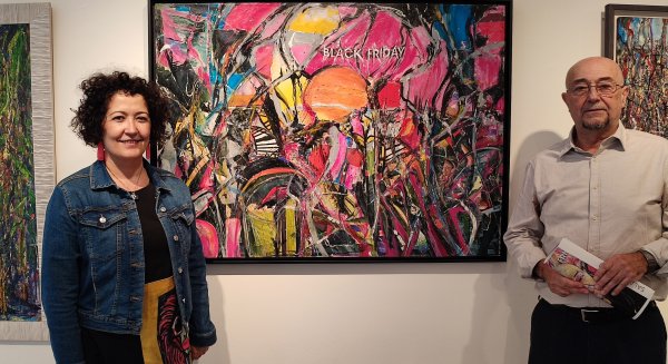 El Pósito de Vélez-Málaga acoge la exposición 'Collage, pintura... y viceversa' de José Antonio Gutiérrez