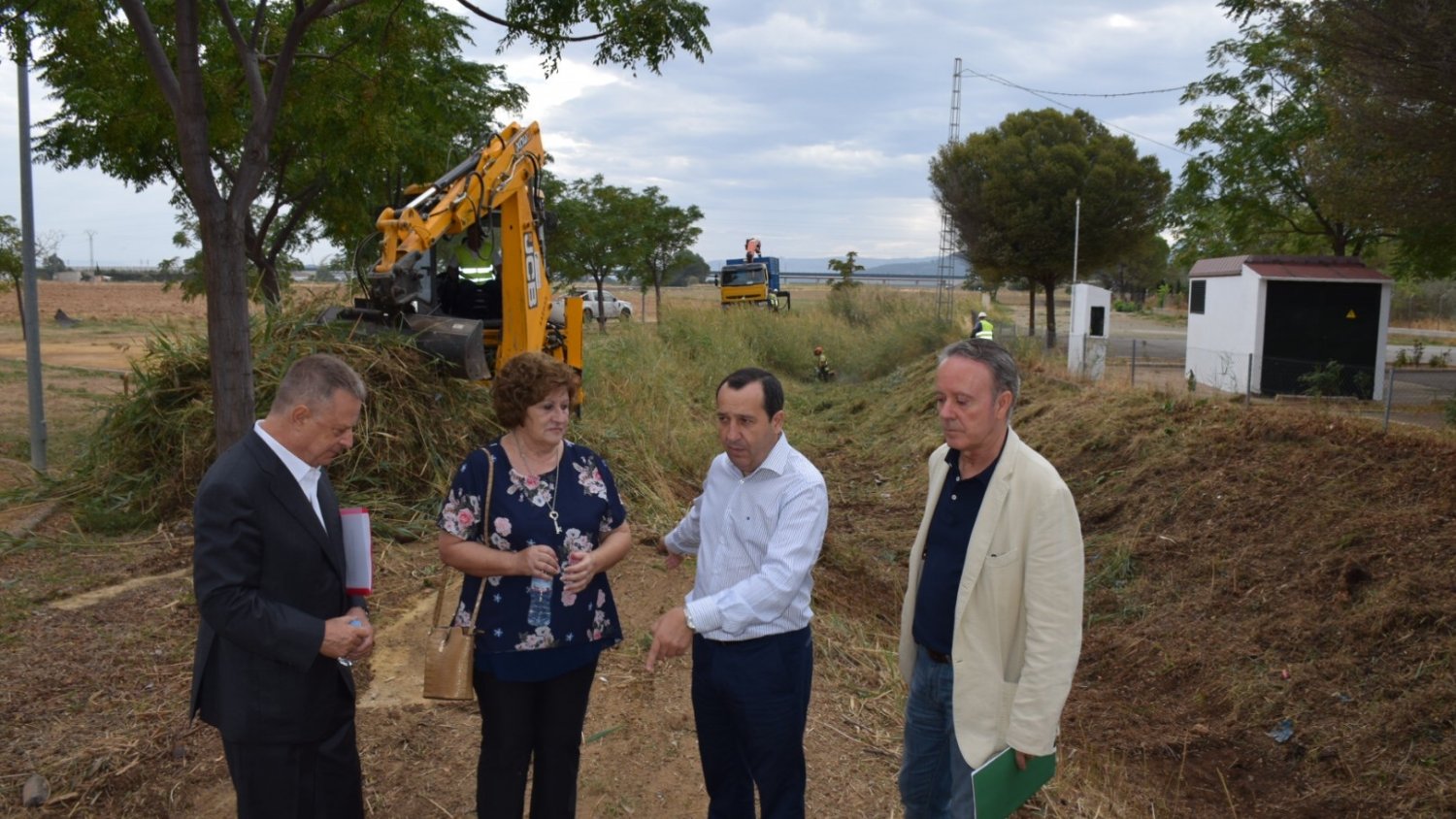 La Junta ejecuta obras de limpieza en once cauces de Antequera e invierte 2,4 millones de euros en Málaga