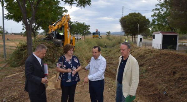 La Junta ejecuta obras de limpieza en once cauces de Antequera e invierte 2,4 millones de euros en Málaga