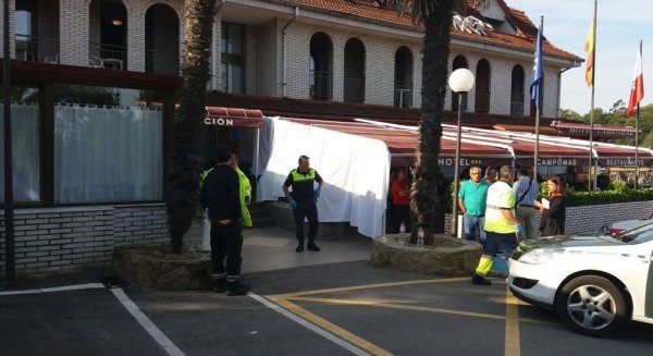 Intoxicados ocho malagueños por una fuga de gas en un hotel de Cantabria