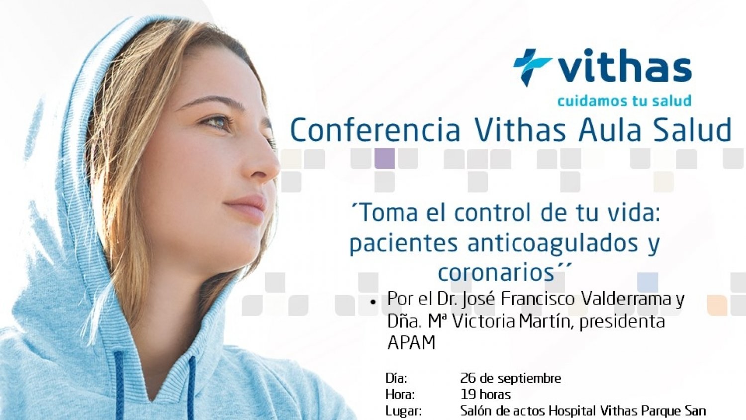 Vithas Parque San Antonio organiza una charla sobre anticoagulación