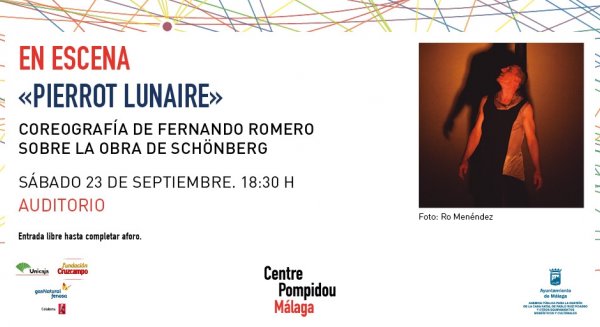 La lírica de Pierrot Lunaire llega al Centre Pompidou Málaga coreografiada por Fernando Romero