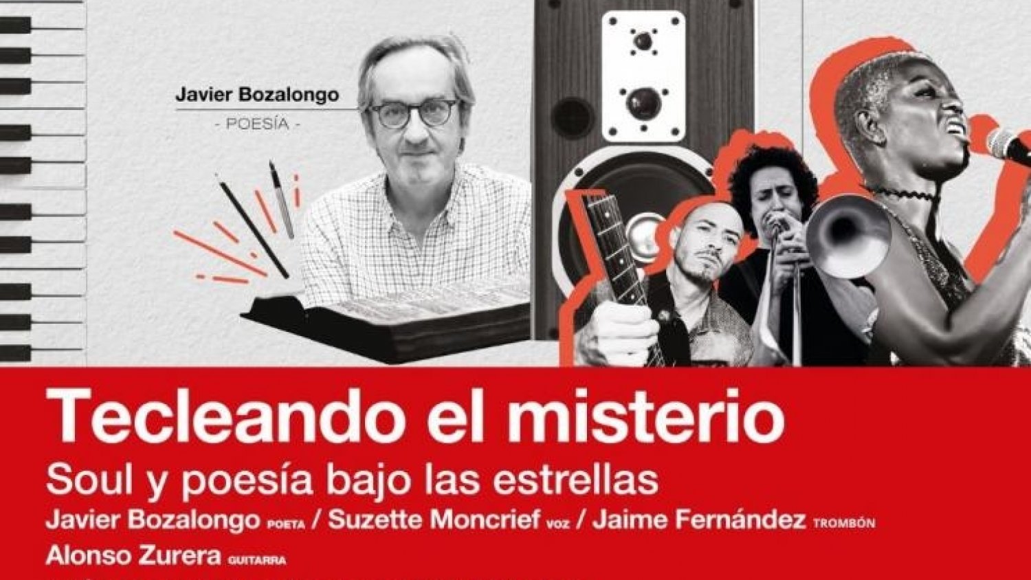 El ciclo 'Soul y poesía bajo las estrellas' llega a Alhaurín de la Torre con el poeta Javier Bozalongo