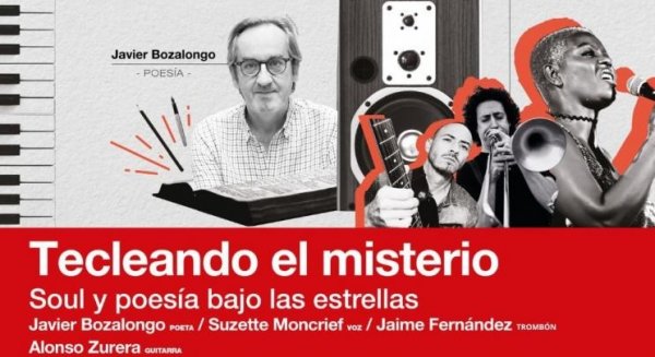 El ciclo 'Soul y poesía bajo las estrellas' llega a Alhaurín de la Torre con el poeta Javier Bozalongo