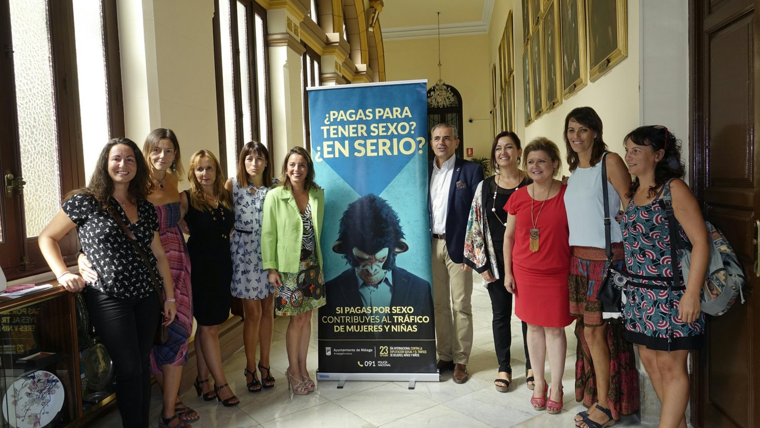 Málaga dice “no” a la trata de mujeres y niñas con fines de explotación sexual