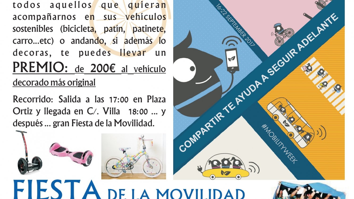Estepona celebra la Semana Europea de la Movilidad con actividades lúdicas para la concienciación