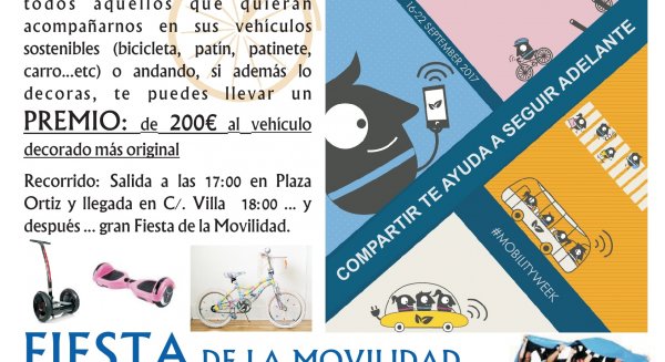 Estepona celebra la Semana Europea de la Movilidad con actividades lúdicas para la concienciación