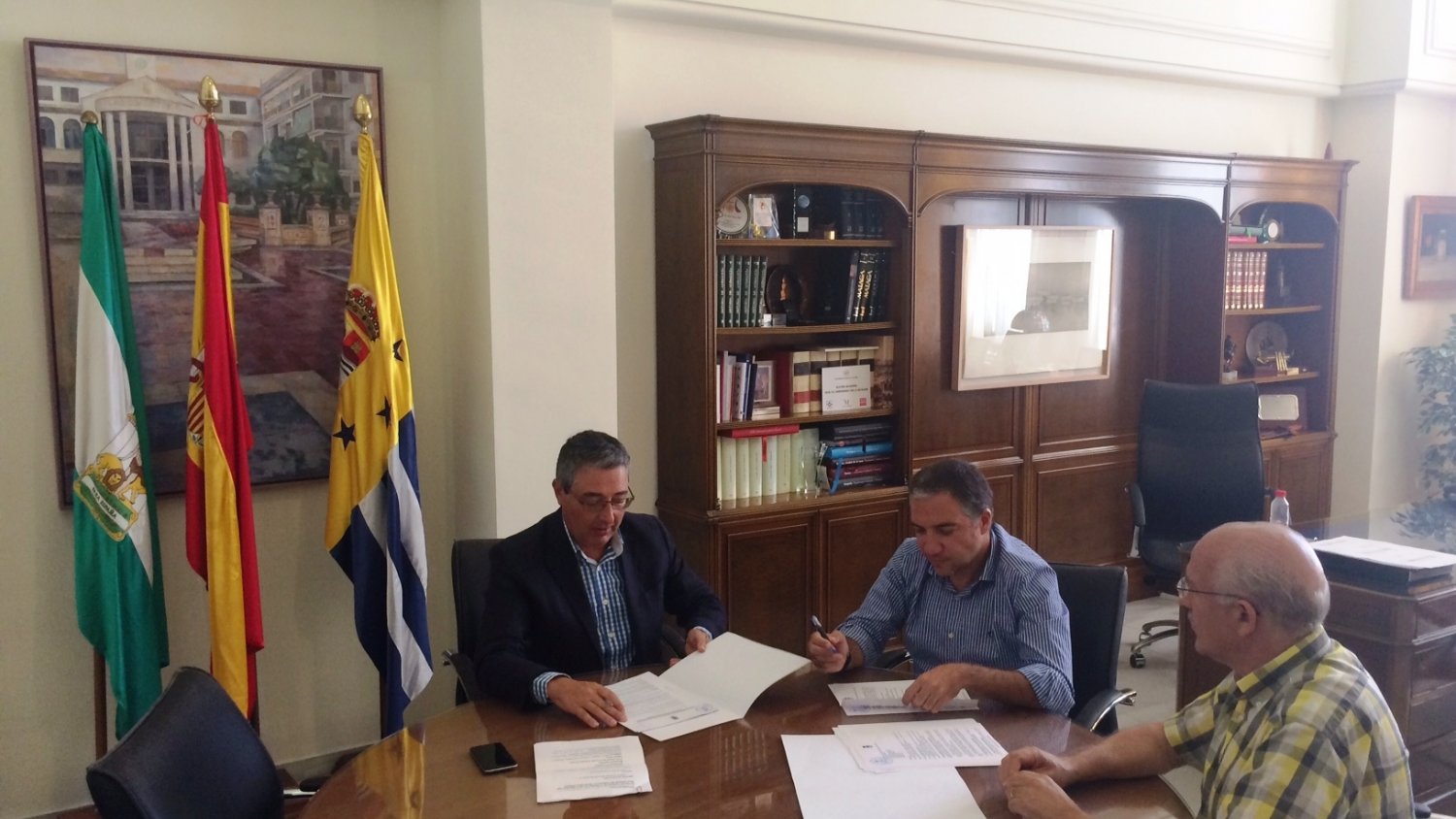La Diputación invertirá este año 600.000 euros en Rincón de la Victoria para mejoras de infraestructuras