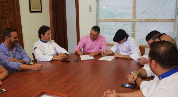 La organización de cocineros Euro-Toques apoya la XIV edición de la Fiesta del Boquerón de Rincón de la Victoria