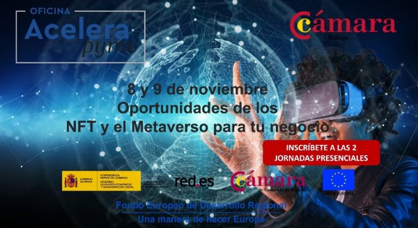 La Cámara de Comercio impulsa las Jornadas sobre “Oportunidades de los NFT  y el Metaverso para tu negocio”