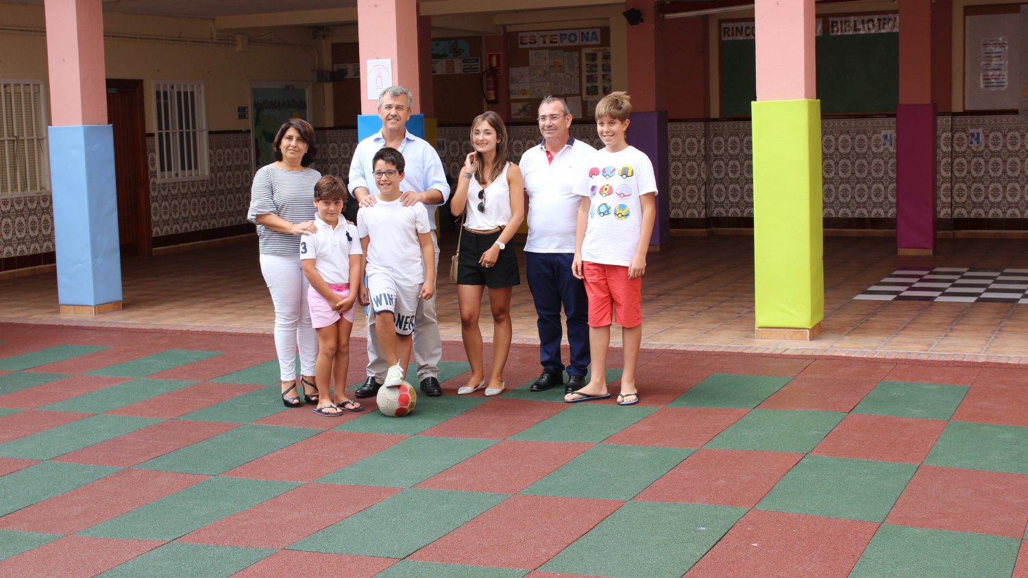 Estepona realiza más de 120 obras de mejora en los colegios durante el verano