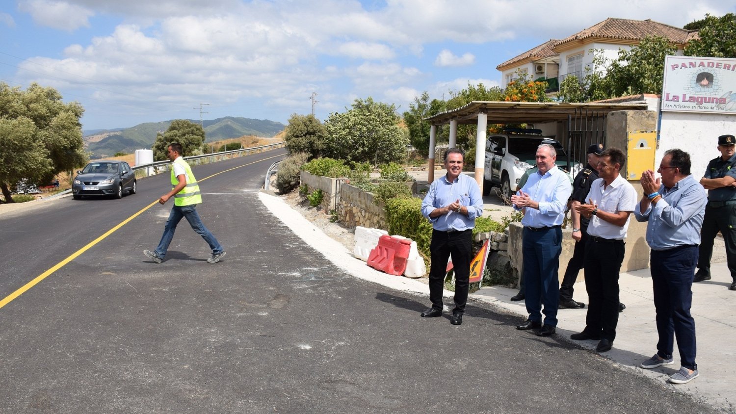 Reabierto la carretera A-377 entre Manilva y Gaucín tras el corte en diversos tramos por las de obras de mejora