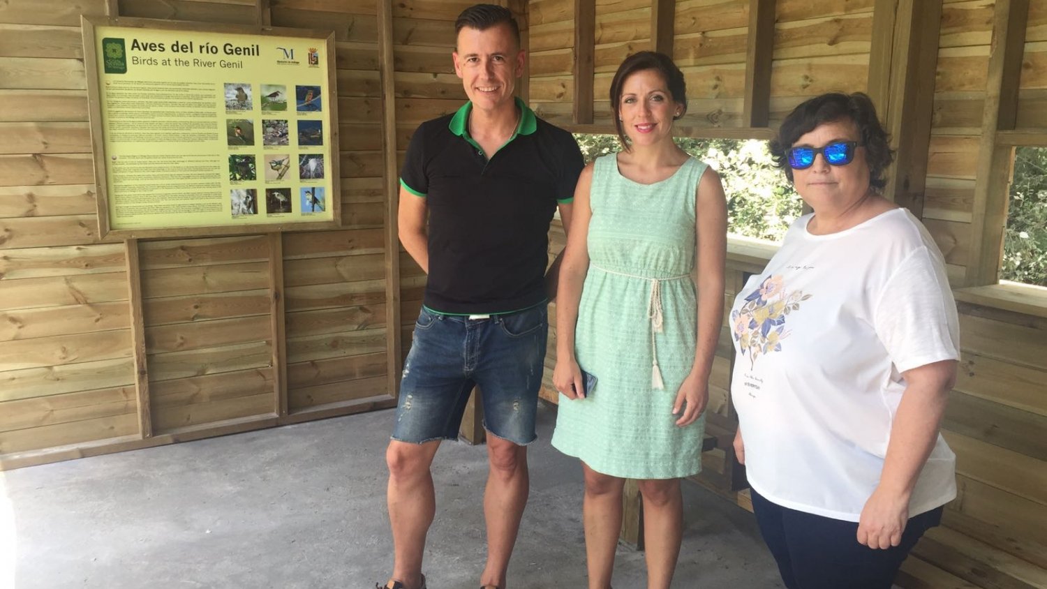 La Diputación incrementa los espacios para el avistamiento de aves con un observatorio en Cuevas de San Marcos