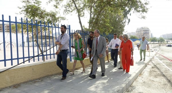 Continúan las obras del bulevar que conectará las avenidas de Plutarco y Jorge Luis Borges