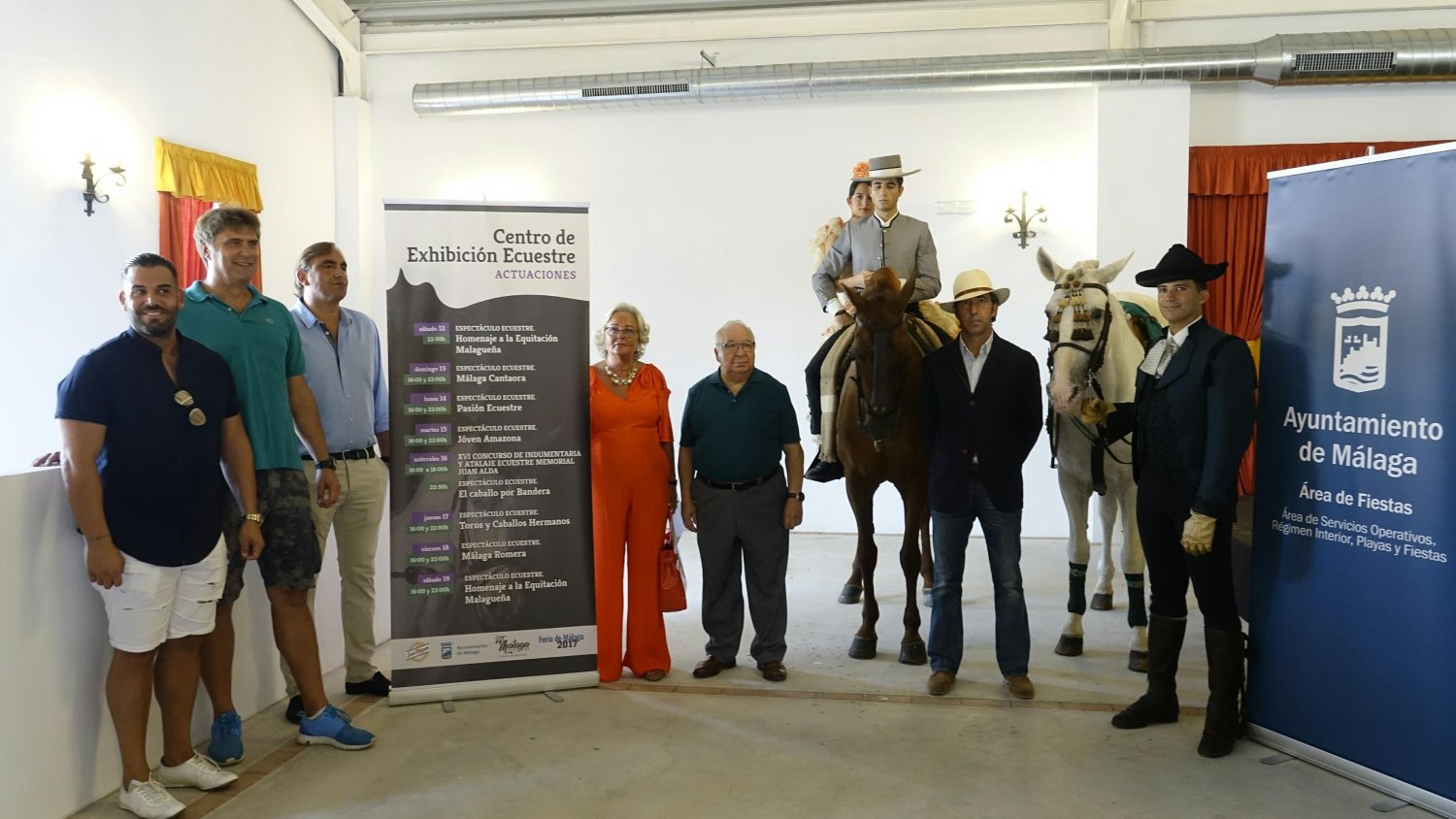La Feria de Málaga sigue apostando por los caballos, con más de 16 espectáculos ecuestres