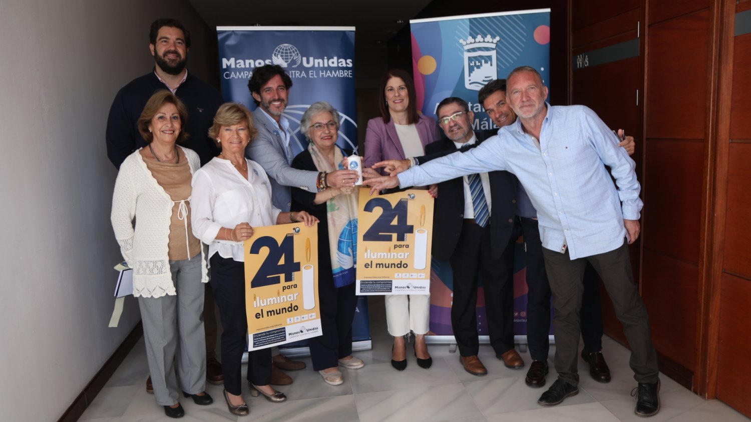 Málaga lanza el '24 horas. Enciende la llama' por décimo año consecutivo