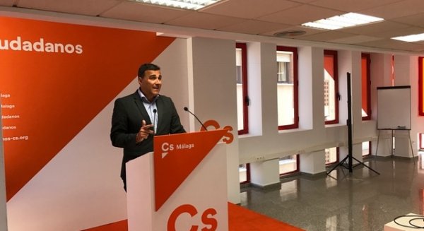 Ciudadanos pide la dimisión de Ángel Nozal de sus cargos de responsabilidad pública
