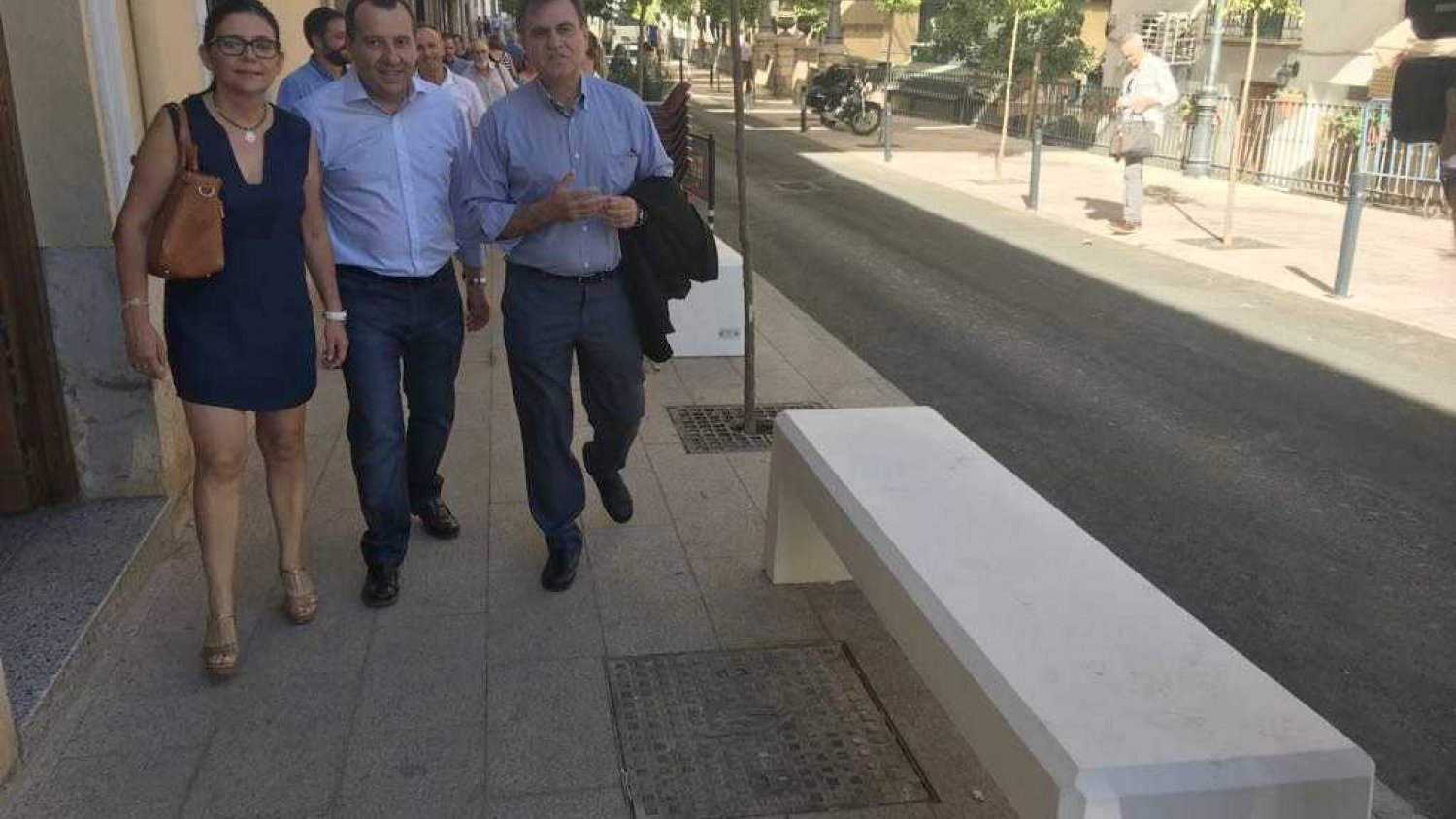 La renovación del entorno de la Plaza Ochavada de Archidona gana espacios y dotaciones