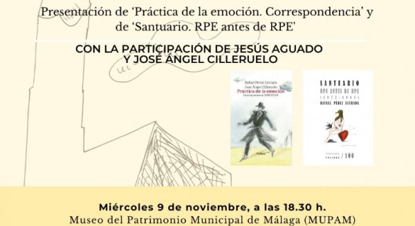 La Fundación Rafael Pérez Estrada presenta dos novedades literarias del autor malagueño