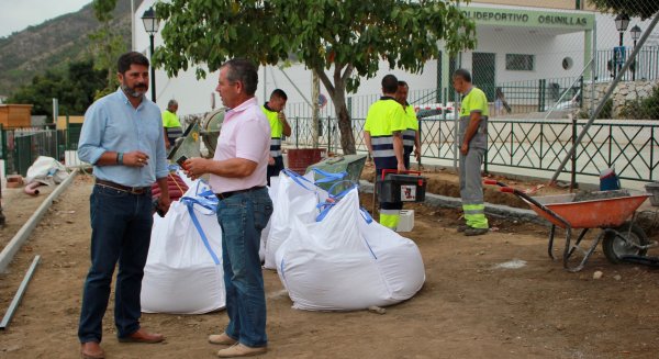 Ultiman los trabajos para la remodelación integral del Parque de Osunillas de Mijas