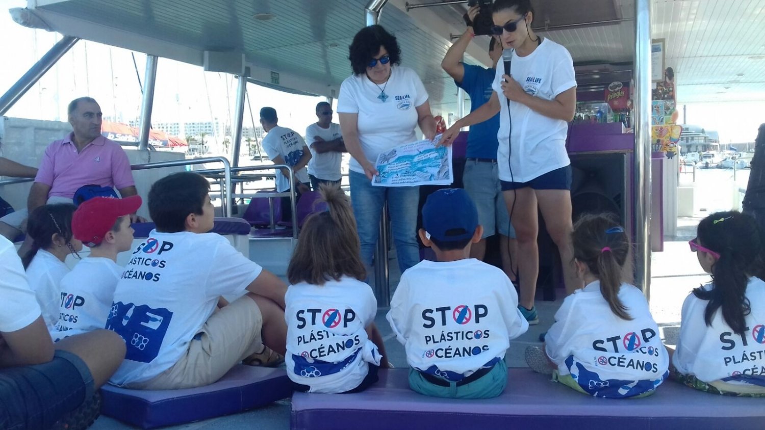 Sea Life Benalmádena y Costasol Cruceros organizan una jornada de concienciación medioambiental