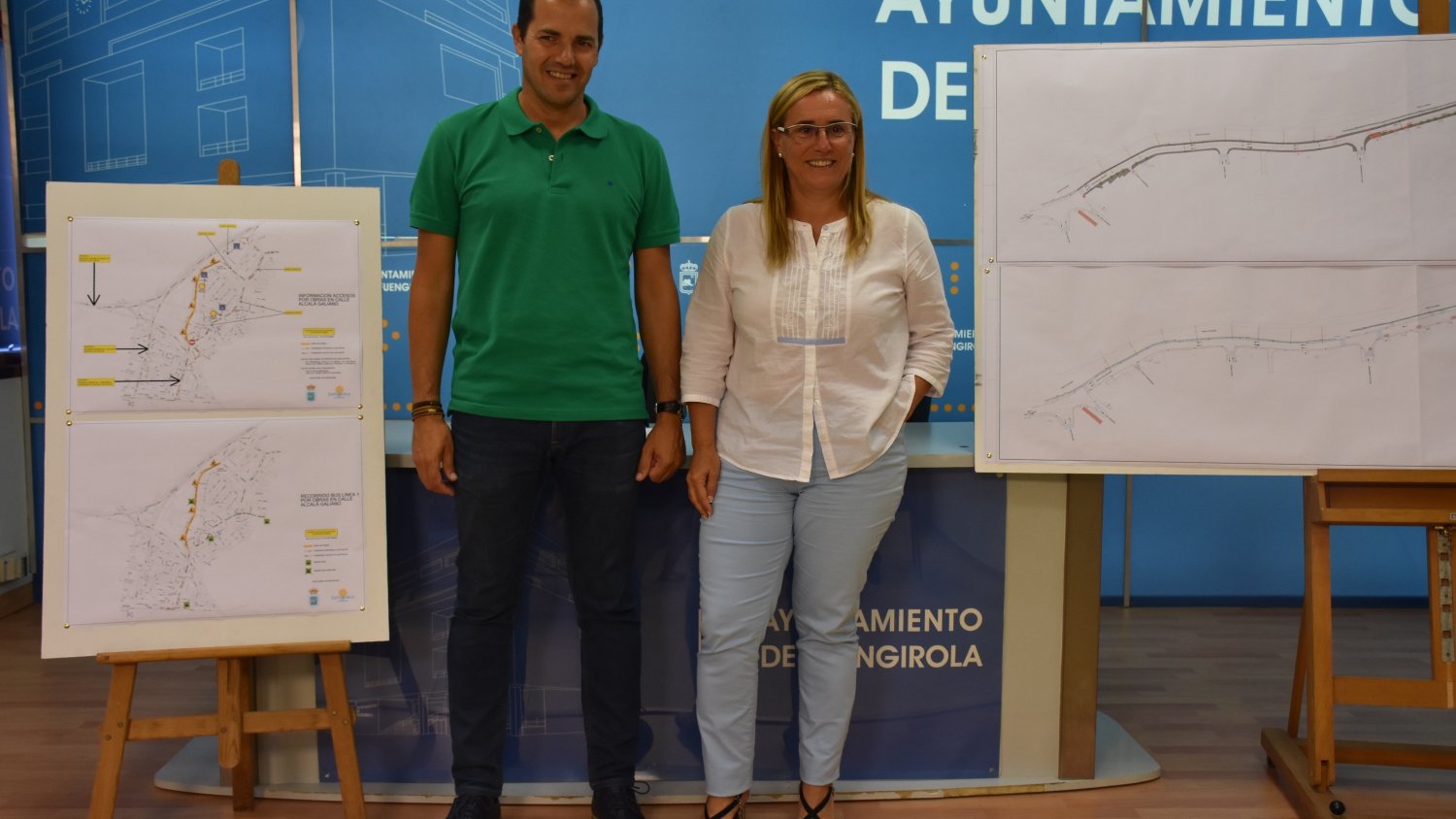 El Ayuntamiento de Fuengirola impulsa las obras de reforma de la calle Alcalá Galiano