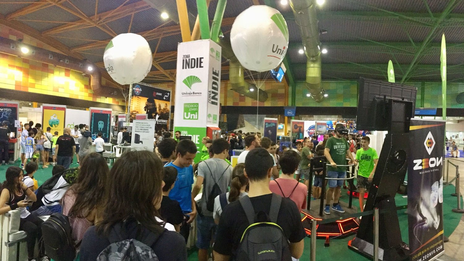Unicaja participa en la quinta edición del Festival de Videojuegos Gamepolis