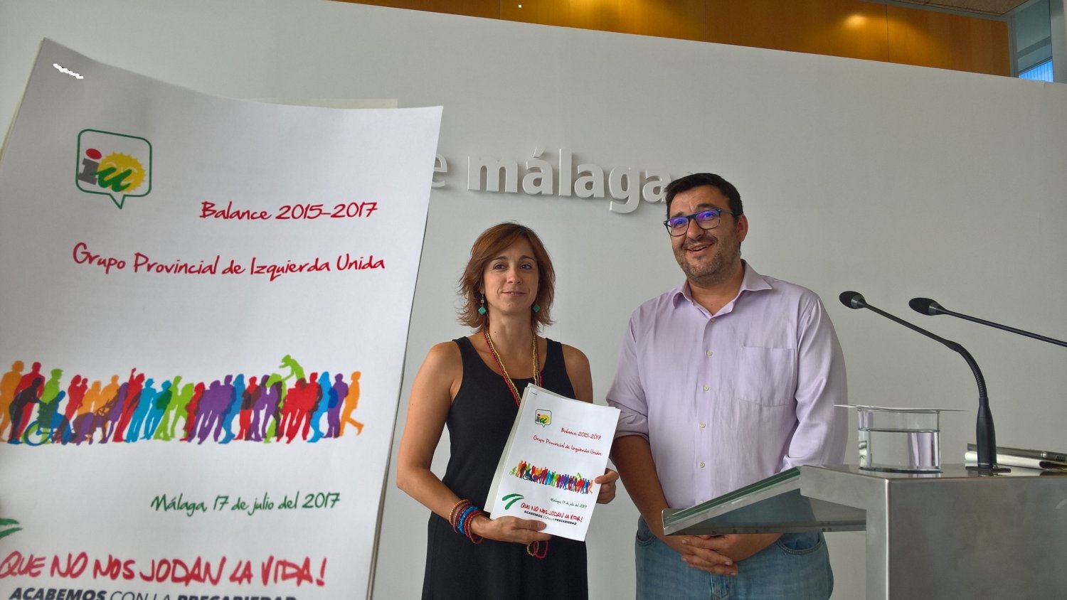 IU destaca su papel negociador para introducir cambios reales en una Diputación estancada