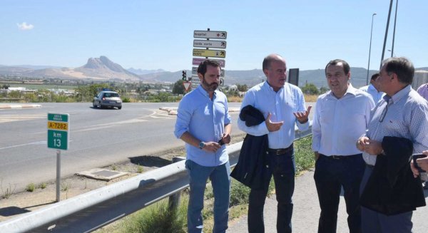 La Junta acomete mejoras en las carreteras de acceso y circunvalación de Antequera