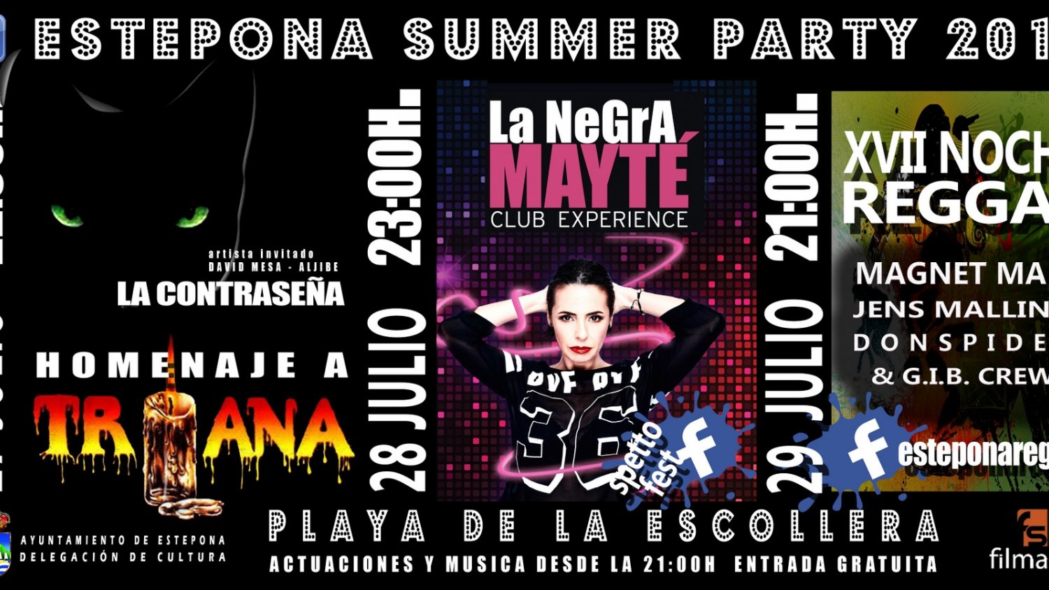 El festival Estepona Summer Party 2017 ofrece este año un tributo al grupo de rock andaluz ‘Triana’