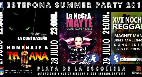 El festival Estepona Summer Party 2017 ofrece este año un tributo al grupo de rock andaluz ‘Triana’