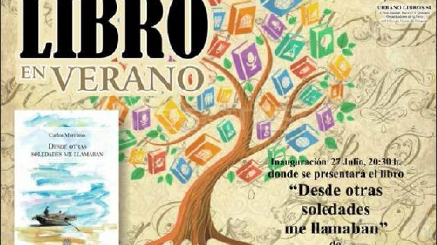 La XXII Feria del Libro en Verano de Estepona comenzará con la presentación del último libro de Carlos Murciano