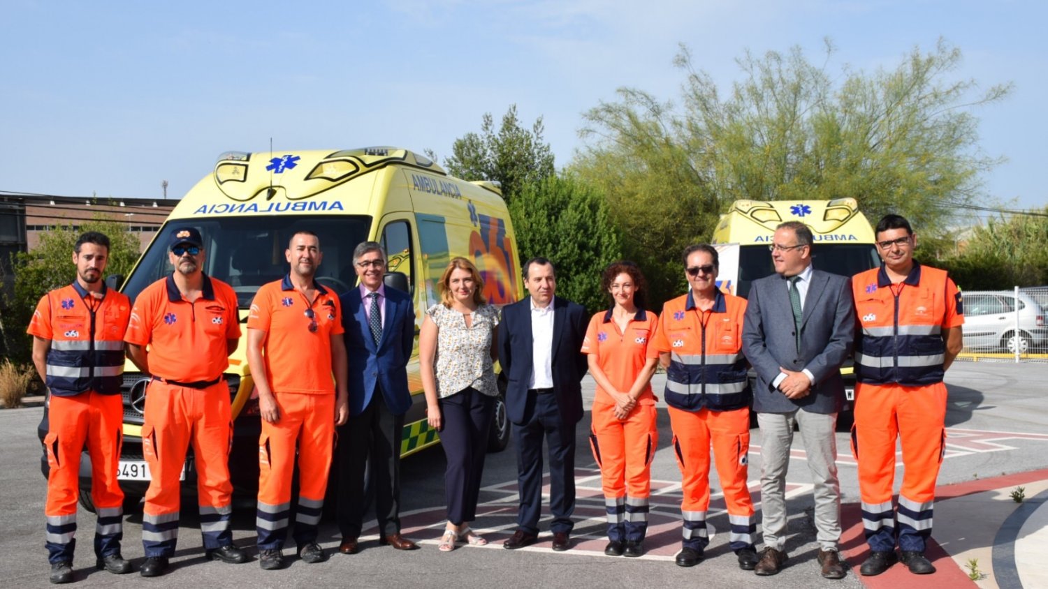 La Junta renueva dos de las siete uvis móviles del 061 en Málaga