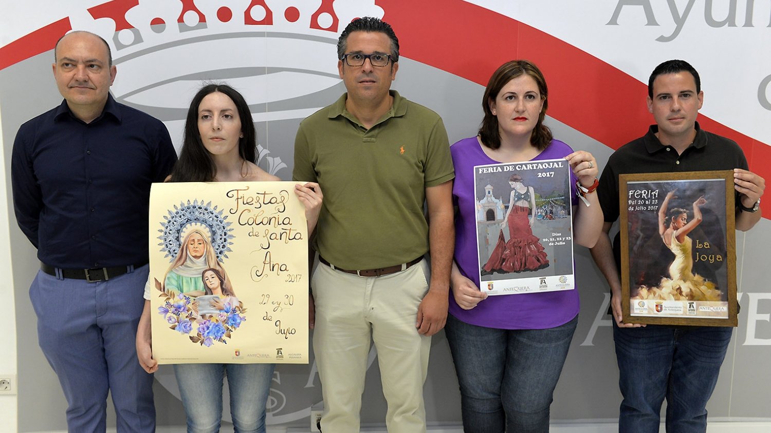 Presentadas las ferias y fiestas de los anejos antequeranos de Cartaojal, Colonia de Santa Ana y La Joya