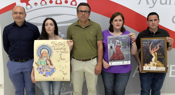 Presentadas las ferias y fiestas de los anejos antequeranos de Cartaojal, Colonia de Santa Ana y La Joya