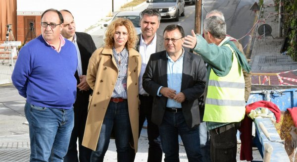 El PSOE exige al Gobierno del PP que reactive cuanto antes las obras de la depuradora de Nerja