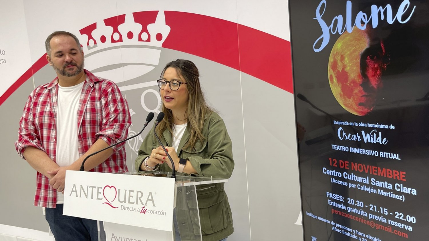 El Centro Cultural Santa Clara alberga la representación de la obra Salomé inspirada en Oscar Wilde