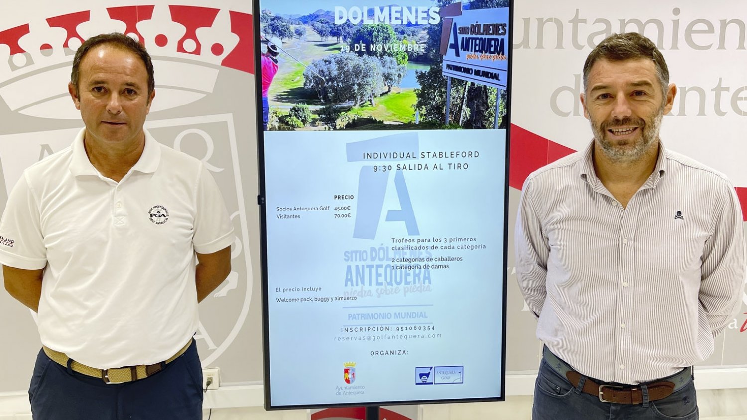 Las instalaciones de Antequera Golf acogen el I Torneo Ciudad de los Dólmenes