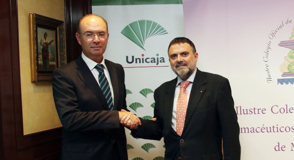 Unicaja Banco refuerza su apoyo al Colegio de Farmacéuticos de Málaga con la renovación de un convenio