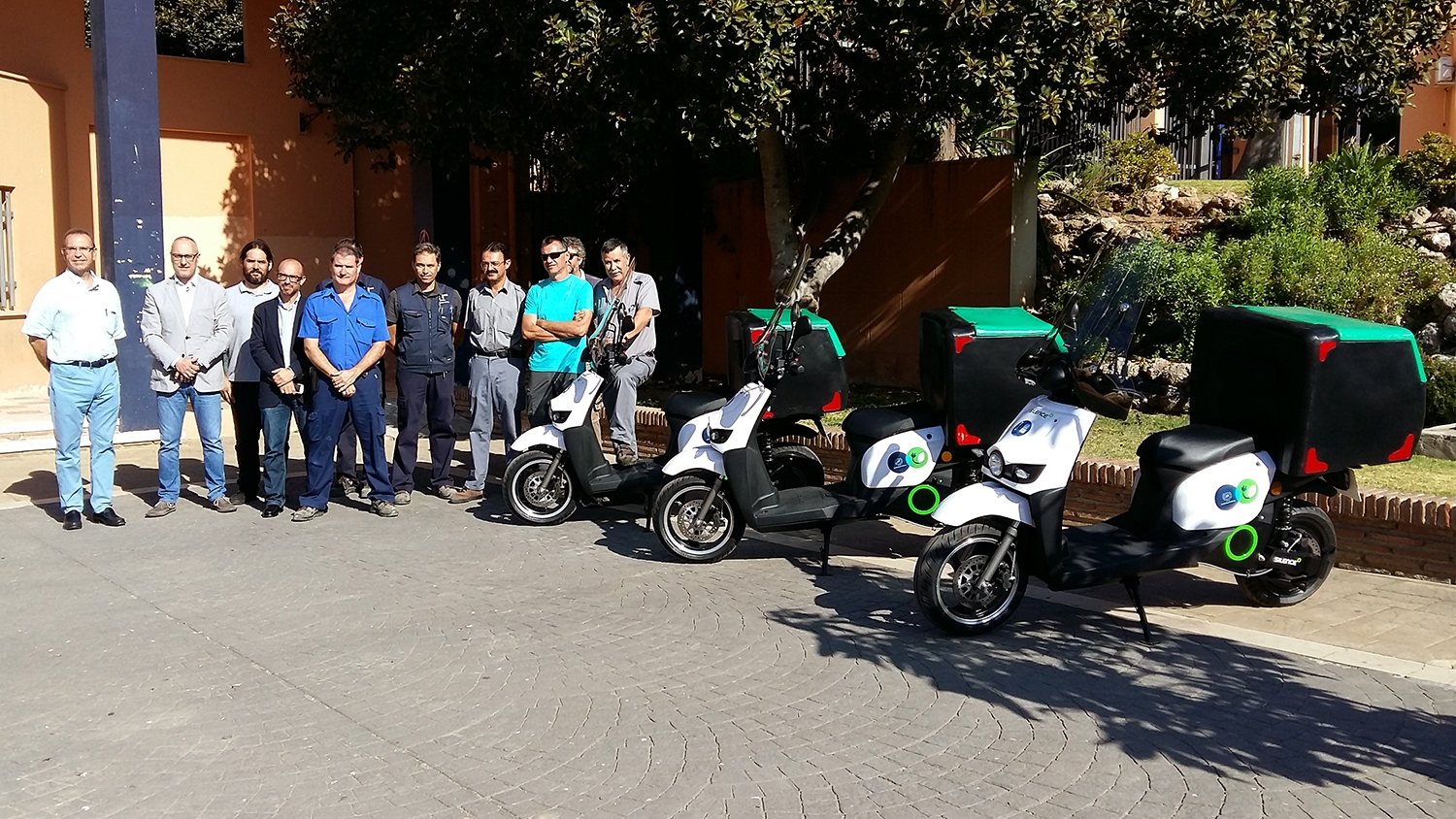 La UMA adquiere tres scooters eléctricos ‘Silence’ para desplazamientos de su personal de mantenimiento