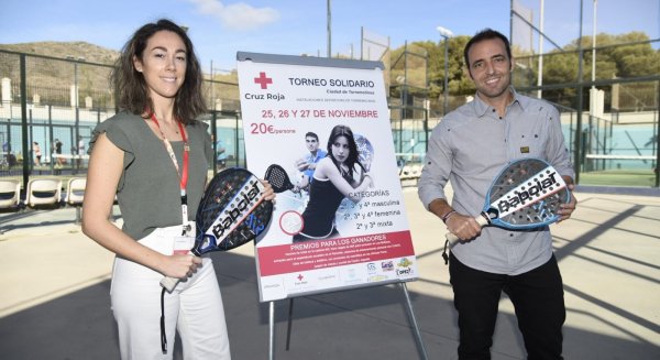 Cruz Roja impulsa un torneo benéfico de pádel  en Torremolinos los días 25, 26 y 27 de noviembre