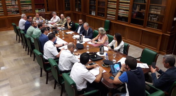 Las Fuerzas y Cuerpos de Seguridad coordinan sus dispositivos para la época estival en la capital