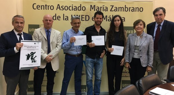 Entregados los premios literarios UNED Málaga y Fundación Unicaja
