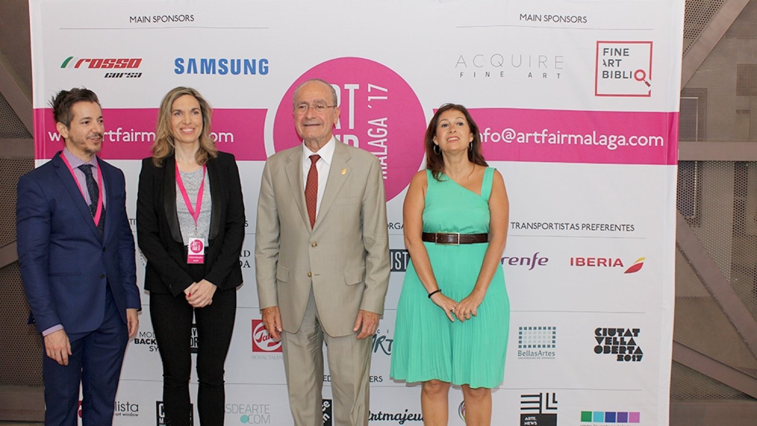 El alcalde de Málaga inaugura Art Fair Málaga ’17 en el Palacio de Ferias y Congresos de Málaga