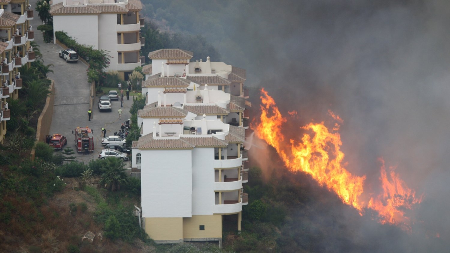 El PP reclama colaboración vecinal para extremar las precauciones ante el alto riesgo de incendios forestales que asola Mijas