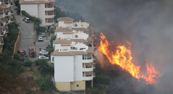 El PP reclama colaboración vecinal para extremar las precauciones ante el alto riesgo de incendios forestales que asola Mijas
