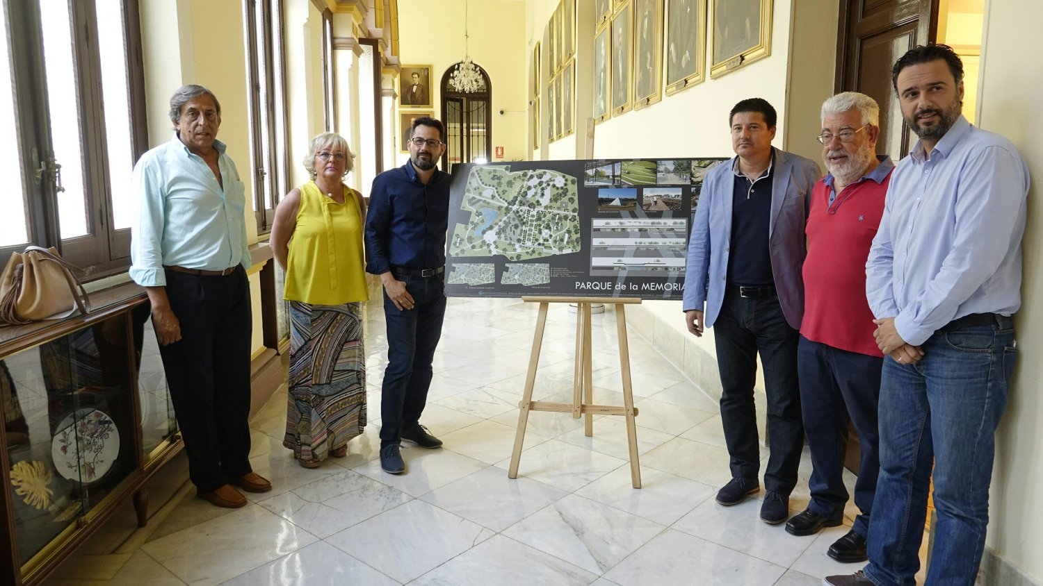 Ayuntamiento de Málaga y Diputación impulsan la tercera fase del parque de San Rafael