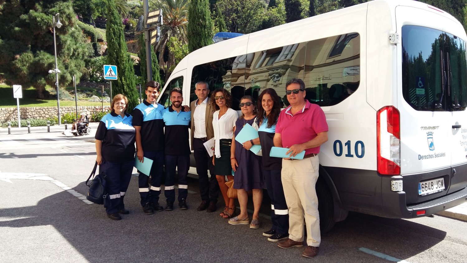 Málaga responde ante las emergencias sociales con una unidad de pionera especializada de profesionales