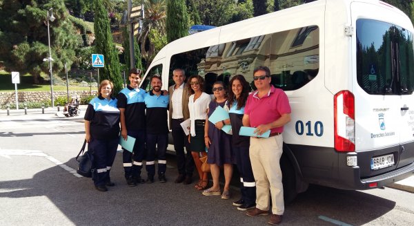 Málaga responde ante las emergencias sociales con una unidad de pionera especializada de profesionales